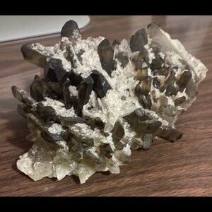 Smoky Quartz Crystal Cluster